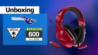 Unboxing Turtle Beach Stealth 600 Gen 2 MAX and USB [upl. by Arotak360]