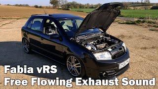 Skoda Fabia vRS 19 TDI Exhaust Sound Launch Control  Popcorn Limiter [upl. by Nivlem545]