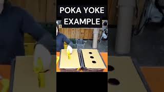 POKA YOKE IMPLEMENTATION EXAMPLES [upl. by Levy698]