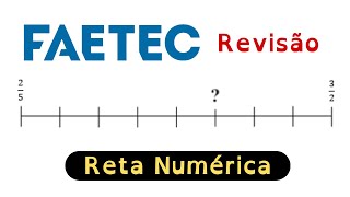 FAETEC  20232024 Revisão Localização de Números Racionais na Reta Numérica [upl. by Thirza]