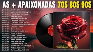 💕Playlist quot Românticas Internacional do Coraçãoquot💕 As Melhores Musicas Anos 70 80 90 [upl. by Gowon]