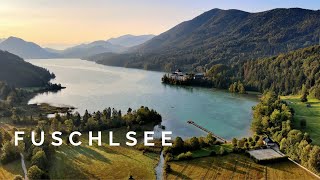 Sonnenaufgang am Fuschlsee dem schönsten Badesee im Salzkammergut [upl. by Herm569]