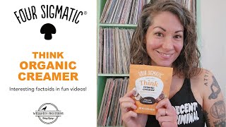 What is Four Sigmatic Think Creamer NonDairy Creamer Review  Benefits  Mushroom Coffee [upl. by Neiv978]