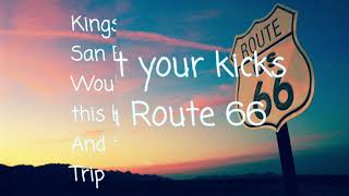 Route 66 Chuck Berry  Lyrics [upl. by Timothea]