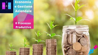 Economia e Gestione Aziendale  lezione 03 Il Processo Produttivo [upl. by Arramahs170]