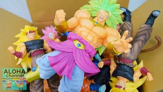 DRAGON BALL UNBOXING FIGURES ICHIBANKUJI BROLY BARDOCK GOKU BLACK [upl. by Udella787]