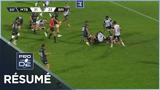 PRO D2 Saison 20232024 J03  Résumé US MontalbanaiseCA Brive [upl. by Madora12]