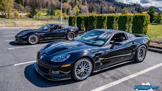 Kong 2650 C6ZR1 vs Twin Turbo C6Z06 [upl. by Aurora]