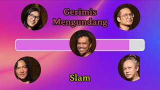 Slam  Gerimis Mengundang Karaoke [upl. by Nebeur]