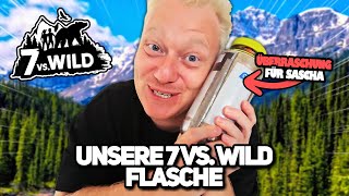 ÜBERRASCHUNG FÜR SASCHA EINGEPACKT 😱 UNSERE 7 VS WILD FLASCHE 🤗 [upl. by Ostraw262]