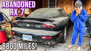 First Wash in 23 Years Barn Find FD RX7 With 8800 Original Miles  Satisfying Restoration [upl. by Jolda]