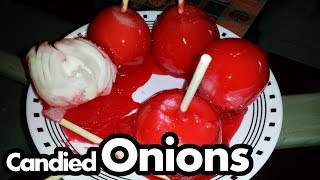 Candied Onion Challenge Halloween Prank [upl. by Medor]