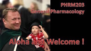 Aloha and Welcome to General Pharmacology [upl. by Serra]