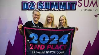 Making the CLIMB with United Dream Elite D2 Cheerleading Summit Vlog 2024 [upl. by Hite666]