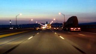 Tappan Zee Bridge southeastbound Sunrise [upl. by Sillad]