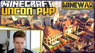 MINECRAFT UNCON PVP SHOW Cam  MineWar [upl. by Ettevahs740]