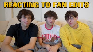 REACTING TO FAN EDITS  OUR VIRAL MOMENTS [upl. by Aerdma]