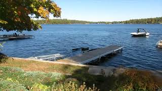 RampJ Machine Hydraulic Boat Lift  Quick and easy to use [upl. by Nide]