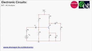 BJT  Introduction to AC Analysis [upl. by Raouf289]