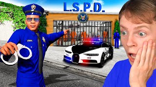 GTA 5  Franklins House is the NEW Police Station Upgrade [upl. by Airamana]