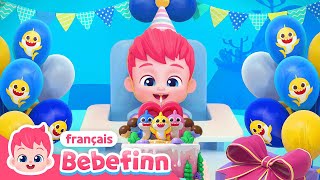 Joyeux Anniversaire Bebefinn  Chanter avec Bebefinn  Bebefinn français👶Chansons pour Enfants [upl. by Enoj]