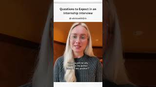 Questions to Expect in an Internship Interview short [upl. by Sheeb]