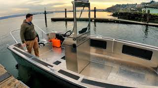 Aluminum Workboat Grizzly 21 Silverback Marine Seattle [upl. by Ripp39]