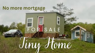 SOLD Motivated seller  price now 18700 Tiny Home for sale Live mortgage free [upl. by Oisorbma819]