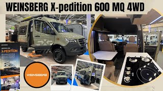 WEINSBERG Xpedition 600 MQ 4WD [upl. by Thaddeus853]