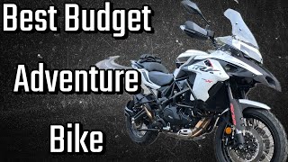 BENELLI TRK 502 X Review  The Best Value NEW Adventure Bike [upl. by Ecilayram]