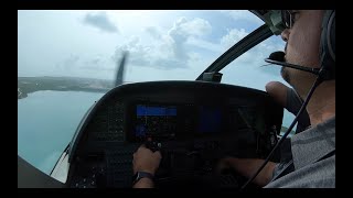 Landing runway 10 at Providenciales International Airport MBPVPLS [upl. by Tatiania621]