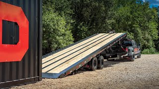 TDX  30k Flatbed Tilt Gooseneck Trailer  MAXXD 2021 [upl. by Clougher]