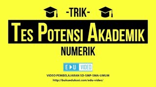 TRIK MENYELESAIKAN TPA NUMERIK [upl. by Airan]