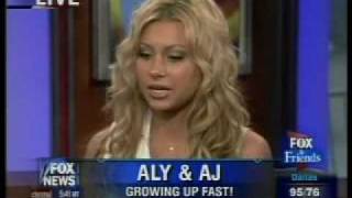 Aly amp AJ on Fox amp Friends  71007 [upl. by Analad]