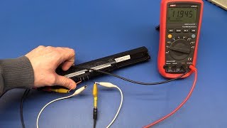 How to Test a Laptop Battery  EcProjects [upl. by Amaral]