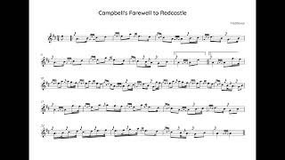 Campbells Farewell to Redcastle Low Pitch Quarter Speed [upl. by Hale460]