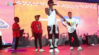 Bambini Show Indomie Fest Dancing Competition With Kuami Eugene [upl. by Corrie]