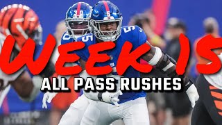 Kayvon Thibodeaux Week 15 All Pass Rushes [upl. by Gaspar]