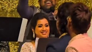 Shreya Ghoshal singing at Anant Ambani and Radhika Merchants wedding ceremony [upl. by Henri125]