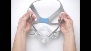 AirFit F20 Full Face mask How to assemble your mask [upl. by Hadeehsar]