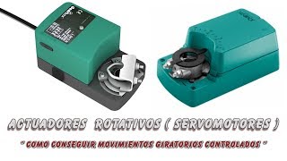 Actuadores Rotativos  Como conseguir movimientos giratorios controlados [upl. by Lahpos]