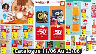 Nouveau Catalogue Carrefour Market Les Bons Plans Du 110624 Au 230624 [upl. by Oesile]