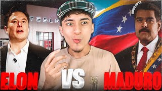 ¡NICOLAS MADURO VS ELON MUSK  Venezuela libre🇻🇪❤️🇨🇴  pelus [upl. by Nnairrehs]