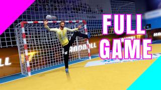 Handball 17 PS4  PSG vs FC Barcelona  Gameplay [upl. by Nnahgem740]