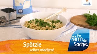 Spätzle selber machen [upl. by Llednyl]