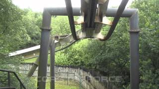 Nemesis Front Row Seat onride HD POV Alton Towers [upl. by Skinner]