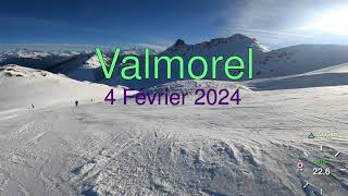 Le Grand Domaine  Valmorel  4 Février 2024 [upl. by Ferullo]