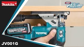 Makita JV001G  AkkuPendelhubstichsägeScie sauteuse orbitale 40Vmax [upl. by Ahsinid]