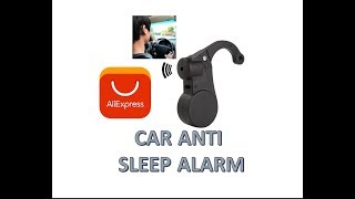 Car Safe Device Anti Sleep Alarm Alert For Car Driver To Keep Awake Aliexpress Unboxing [upl. by Zelikow391]