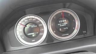 Volvo XC70 D5 158kW acceleration 0140 [upl. by Htebi499]